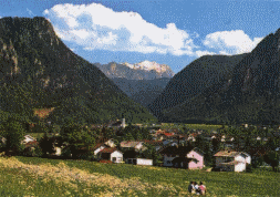 Panorama von Inzell